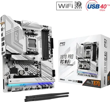 ASROCK MB X870 PRO RS WIFIAMD X870, 4XDDR5, 3XM.24XSATA, WIFI7, USB4 (2 / 6)