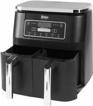 NINJA DVOZONSKA FRITEZAKAPAC. 7.6L, 6 FUNK. KUHANJA, DO 75% BRZE I M (5 / 5)