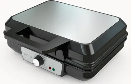 TESLA WAFFLE TOSTER WM200BXSNAGA 1000 W HLADNA RUČKA NADODIR PLOČE (2 / 5)