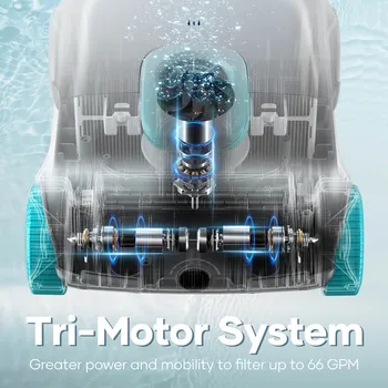 AIPER SCUBA L1 BATERIJSKI ROBOTSKI USISIVAČ ZA BAZEN (10 / 14)