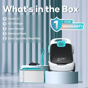 AIPER SCUBA L1 BATERIJSKI ROBOTSKI USISIVAČ ZA BAZEN (14 / 14)