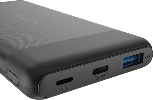 CANYON PB-109, POWER BANK 10000MAH LI-POLY BATTERY, INPUT LIGHTNING (3 / 9)