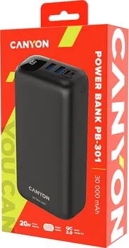 CANYON PB - 301, POWER BANK 30000MAH LI-POLY BATTERY, INPUT MICRO: D (2 / 6)