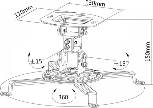 SBOX STALAK ZA PROJEKTOR PM-18S (2 / 4)