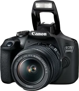 CANON FOTOAPARAT EOS 2000D BK 18-55 IS SEE (1 / 7)