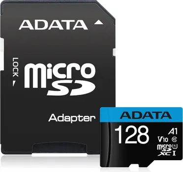 ADATA 128GB / MICRO SD / UHS-I CLASS 10 A1 + AD (1 / 2)