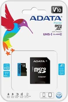 ADATA 128GB / MICRO SD / UHS-I CLASS 10 A1 + AD (2 / 2)