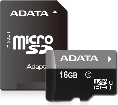 ADATA 16GB / MICRO SD / CLASS 10 UHS-I + ADAPTER (1 / 3)
