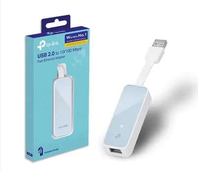 ADAPTER TP-LINK UE200 USB 2.0 TO 100MBPS ETHERNET NETWORK ADAPTER (3 / 3)