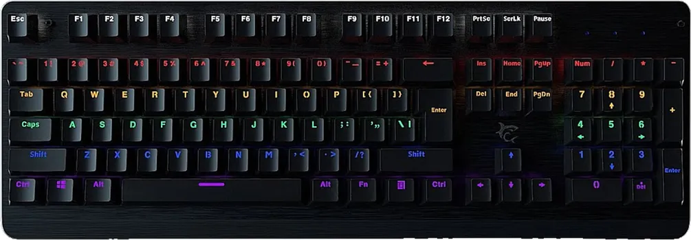 WHITE SHARK TASTATURA GK-2102 LEGIONNAIRE-X RGB / US (1 / 2)