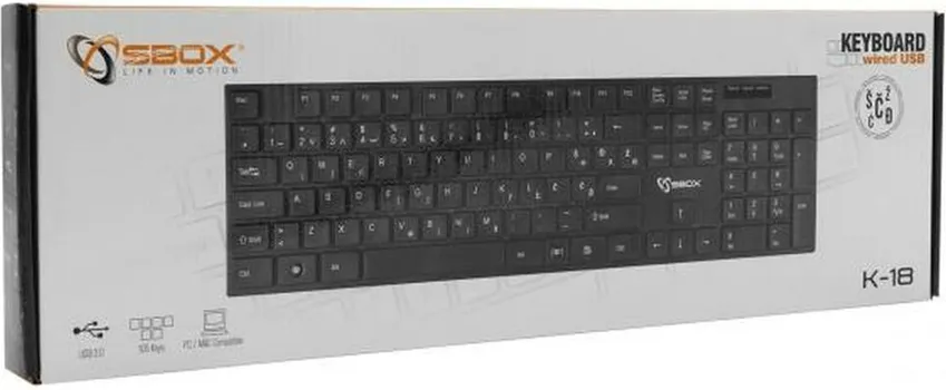 SBOX TASTATURA K-18 (2 / 2)