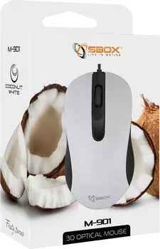 SBOX MIŠ M-901 BIJELI (3 / 3)