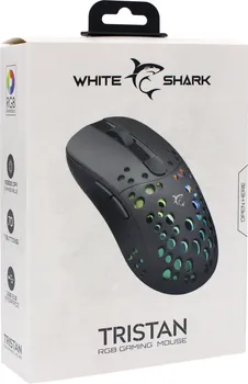 WHITE SHARK MIŠ GM-9004 TRISTAN CRNI RGB / 12.000 DPI (5 / 5)