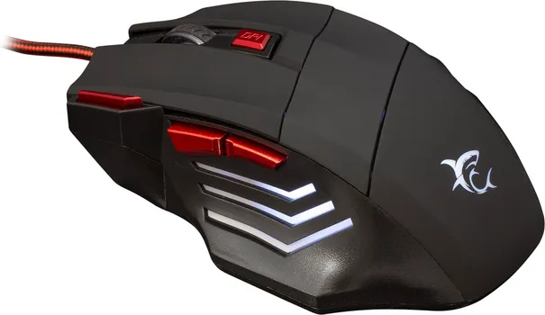 WHITE SHARK MIŠ GM-5005 MARCUS-2 CRNI / 6.400 DPI (2 / 6)