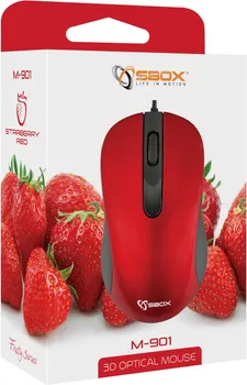 SBOX MIŠ M-901 CRVENI (3 / 3)
