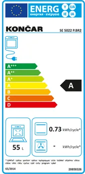 KONČAR ŠTEDNJAK SE 5022 P.BR2 (5 / 8)