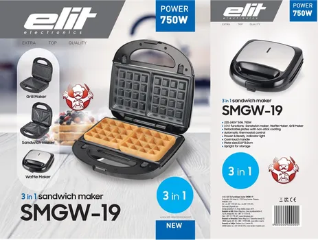 PREKLOPNI TOSTER ELIT SMGW-19 3-U-1 (4 / 4)