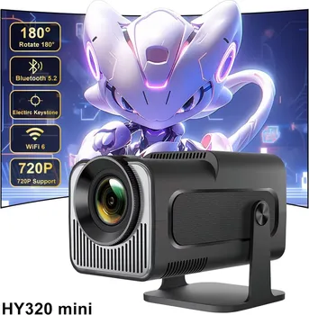 ANKA PROJEKTOR HY320 MINI [1/8GB / 300ANSI LUMENS / 1920X1080] (2 / 2)