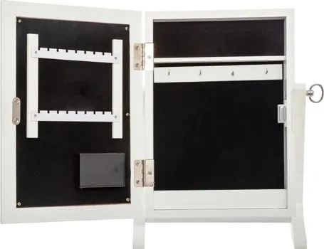 SAGA KUTIJA ZA NAKIT SA LED OGLEDALOM 913-1903 BIJELA , MDF (3 / 4)