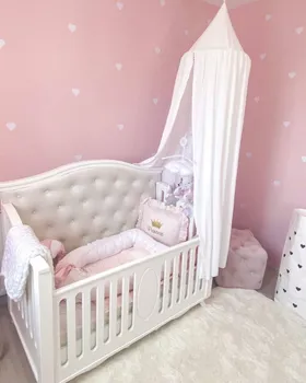 SAGA DJEČIJI KREVETIĆ NEVEN BIJELI, PUNO DRVO, TAPACIRUNG (1 / 1)