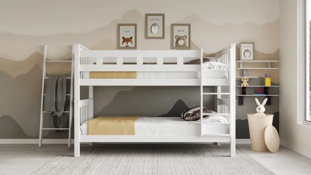 SAGA KREVET NA SPRAT MARIO – BIJELI BEZ FIOKE (2 / 4)