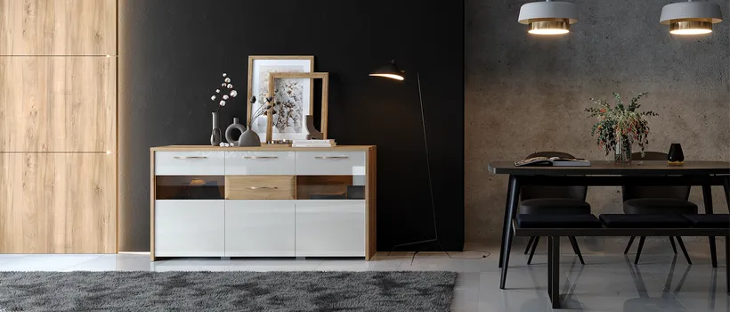 SAGA VISEĆA KOMODA VK55-1K GALA (3 / 6)