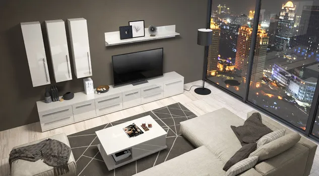 SAGA VISEĆA KOMODA VK30-1K/PN PIANO (2 / 2)