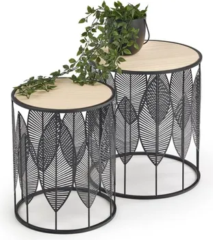 SAGA KLUB STOLIĆI SET 2/1 9590049 METAL, MDF (1 / 9)