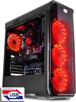 LC POWER CASE LC-988B-ONRED TYPHOON, MIDI-ATX CASE, BLACK, HD AUDIO (4 / 4)