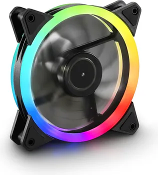VENTILATOR SHARKOON SHARK BLADES RGB PWM FAN (1 / 2)