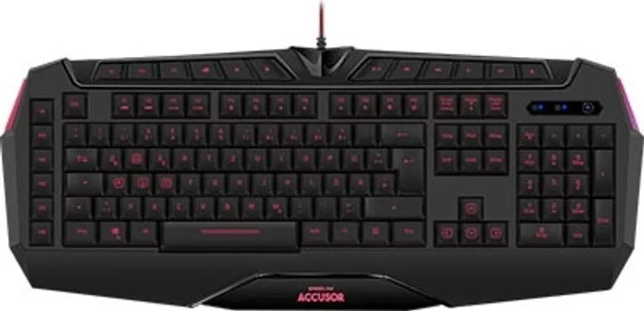 TASTATURA SPEEDLINK ACCUSOR ADVANCED GAMING KEYBOARD BLACK, US LAYOUT, SL-670005-BK-US (2 / 4)