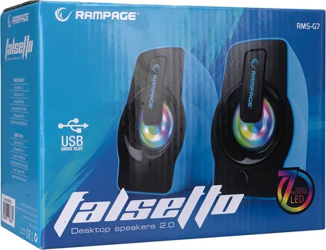 RAMPAGE RMS-G7 FALSETTO 2.0 [USB / 6W / RGB] (13 / 15)