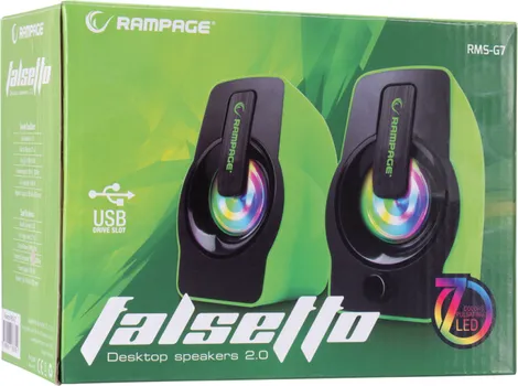 RAMPAGE RMS-G7 FALSETTO 2.0 [USB / 6W / RGB] (14 / 15)
