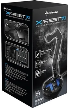 SHARKOON GAMING SHARK X-REST [USB / 3.5MM] (3 / 3)
