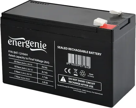 GEMBIRD BATERIJA ZA UPS, BAT-12V9AH, BAT-12V9AH (1 / 2)