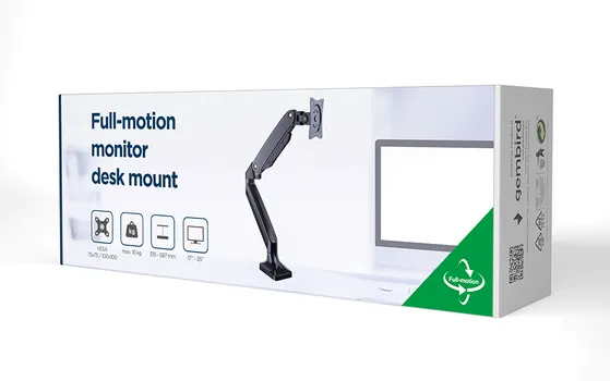 GEMBIRD NOSAČ ZA MONITOR MA-DA1-03, MONTAŽA NA STOL, (TILTING), 17 -35 , UP TO 10 KG (3 / 8)