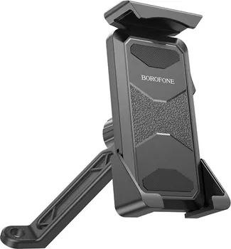 BOROFONE UNIVERZALNI NOSAČ DRŽAČ ZA MOBITEL ZA MOTOCIKL BH79 GUIDE MOTORCYCLE MIRROR BLACK (1 / 1)