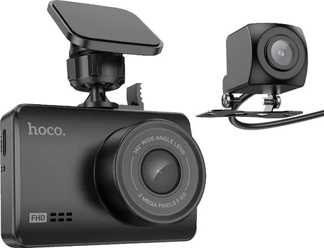 HOCO AUTO KAMERA SA EKRANOM OD 2.45 +ZADNJA KAMERA 1080P/30FPS DV3 CRNA (1 / 1)
