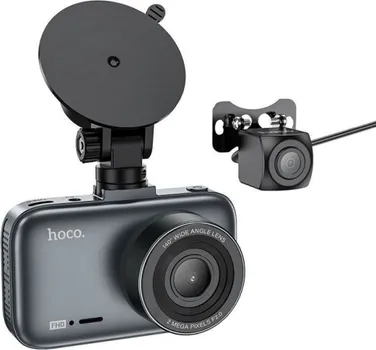 HOCO AUTO KAMERA ZA 3 DISPLEJOM 1080P/30FPS DV5 CELICNO SIVA (1 / 1)