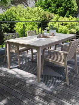 JYSK BAŠTENSKI STO KOLLEN 100X205CM TVRDO DRVO (2 / 6)