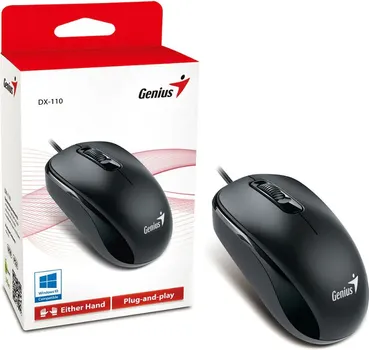 GENIUS DX-110 USB-C OPTICAL CRNI MIŠ (5 / 12)