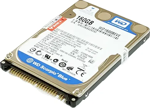 WESTERN DIGITAL WD 160GB / HDD 2.5 / SATA III (1 / 1)
