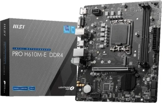 MSI PRO H610M-E (1 / 4)