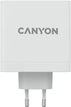 CANYON H-140-01, WALL CHARGER WITH 1USB-A, 2 USB-C. INPUT:100-240V 50/60HZ, 2.0A MAX. USB-A OUTPUT: 5V /9V /12V/20V /28V MAX OUTPUT CURRENT:5.0A MAX (1 / 4)
