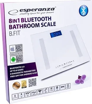 ESPERANZA KUĆNA VAGA 8IN1 BLUETOOTH SCALE BESTFIT WHITE, EBS016W (3 / 3)