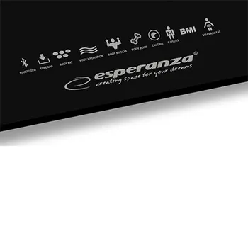 ESPERANZA KUĆNA VAGA 8IN1 BLUETOOTH SCALE BESTFIT BLACK, EBS016K (2 / 4)