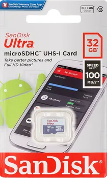 SDHC 32GB / MICRO SD SANDISK 100MB/S (1 / 1)