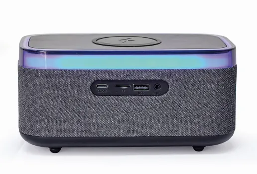 GEMBIRD DIGITAL CLOCK WITH SPEAKER [WIRELESS / CHARGER / BLUETOOTH] (3 / 5)
