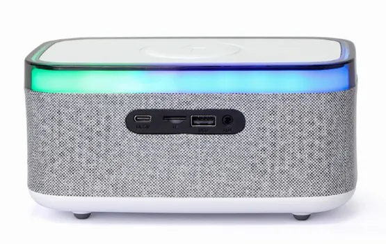 GEMBIRD DIGITAL CLOCK WITH SPEAKER [WIRELESS / CHARGER / BLUETOOTH] (4 / 5)