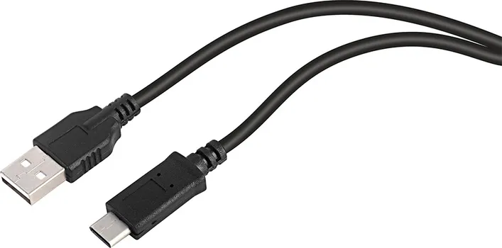 USB KABL TYPE-C TO TYPE-A, SPEEDLINK USB-C TO USB-A CABLE, 1M HQ, SL-180021-BK (2 / 2)